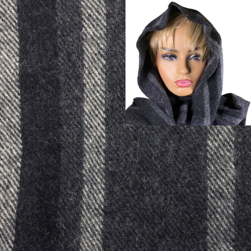 John Hanly Lambswool Winter Scarf Woven in Ireland